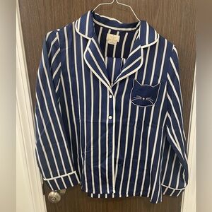 Kate Spade Cat Pocket Pajama Set